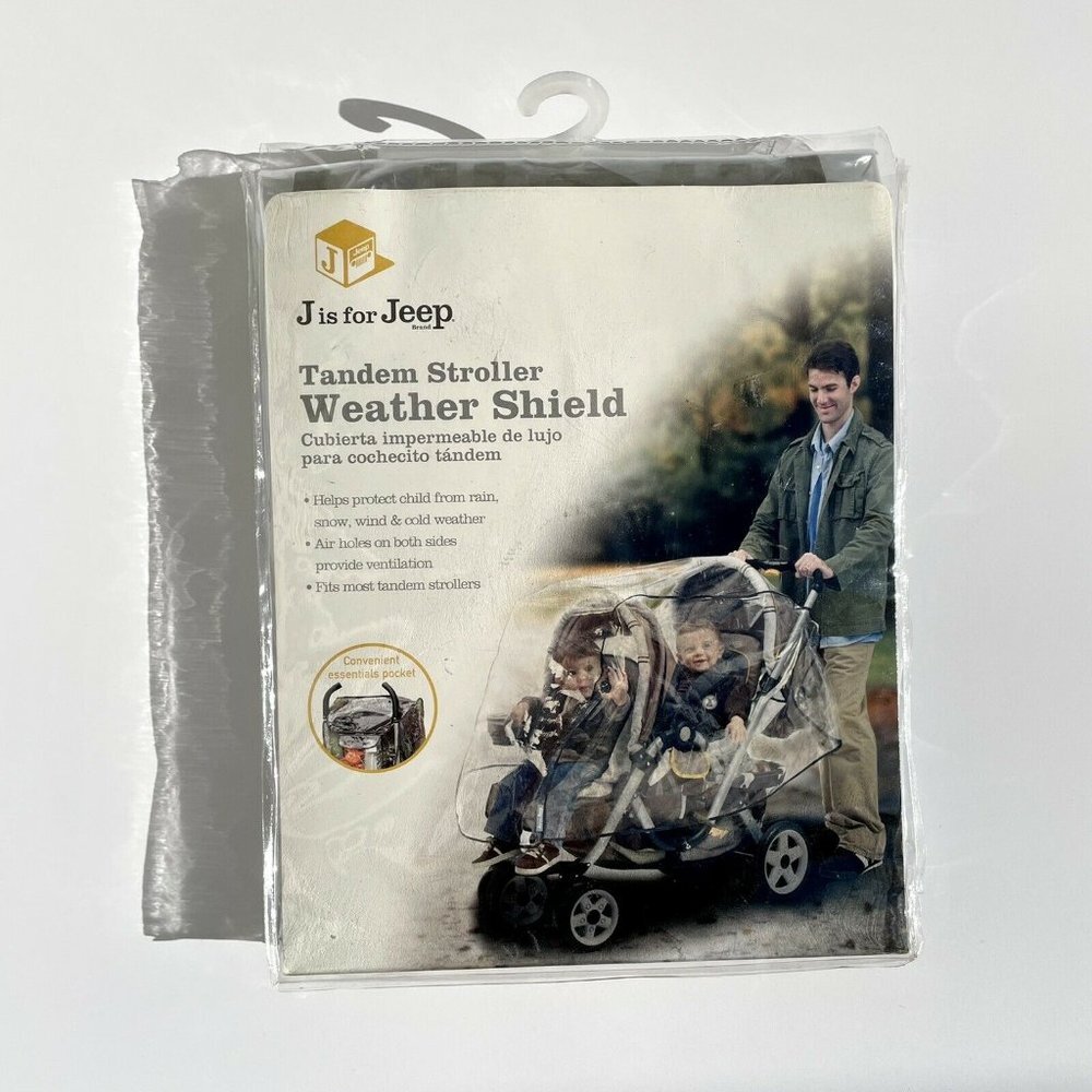 Jeep Tandem Stroller Weather Shield Will Fit Most